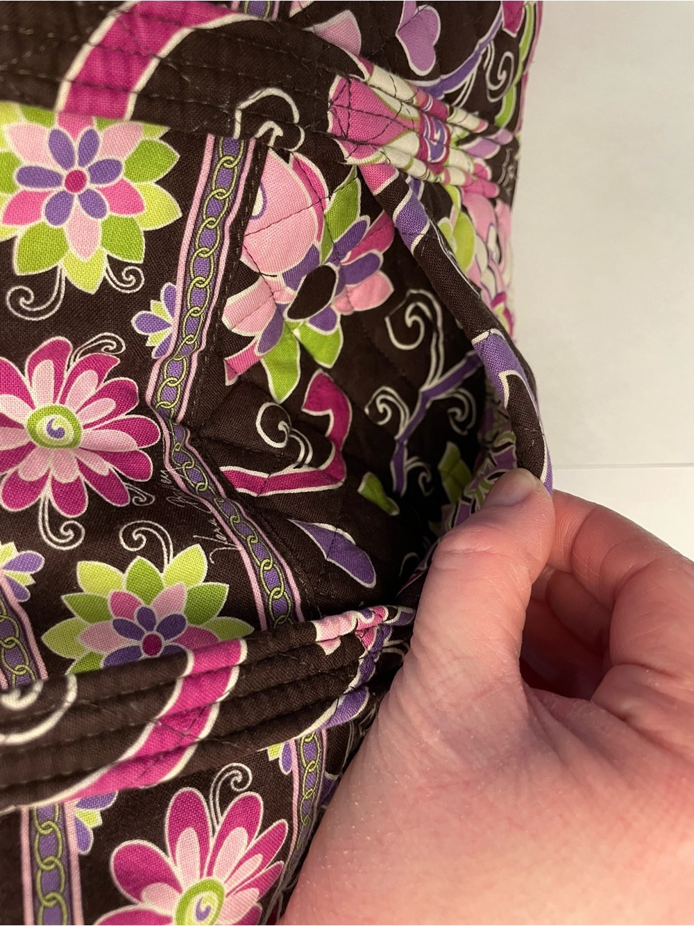 Vera Bradley Retired Purple Punch pattern - 3 piece set - Picture 5 of 11